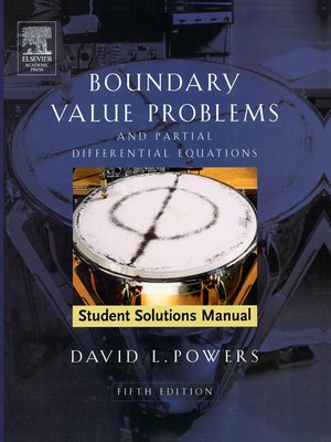 cover image of Student Solutions Manual to Boundary Value Problems
